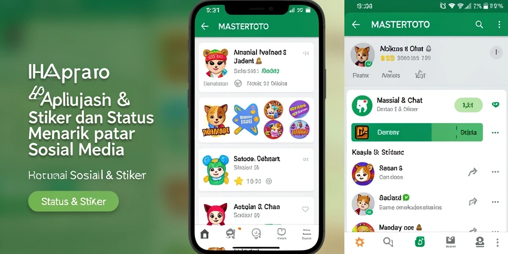 Tampilan antarmuka MASTERTOTO yang menarik dan mudah digunakan.
